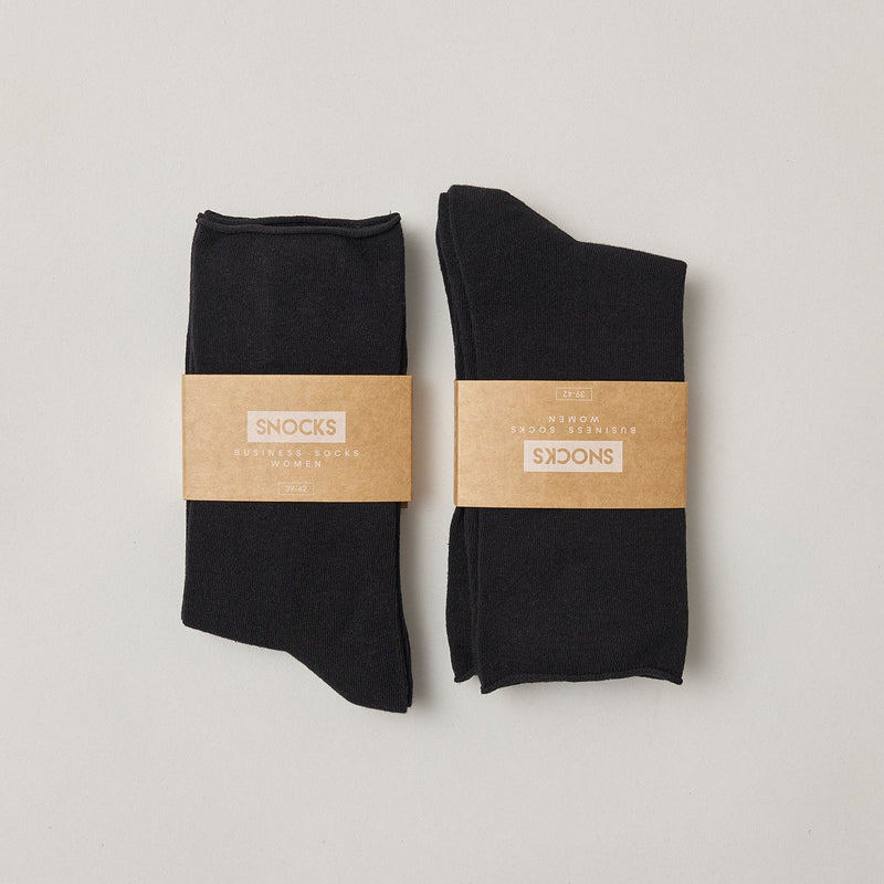 Klassische Damen Socken aus Bio-Baumwolle Weiß
