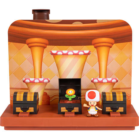 Nintendo Mario Deluxe Toad hus legesæt