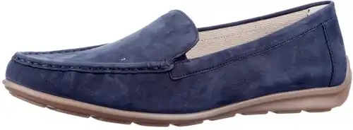 42.440.46 Gabor blauw - maat 9.5 instapper blauw - maat 9.5 Calandschoen