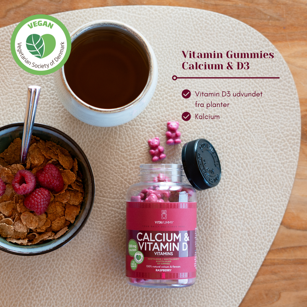VitaYummy Calcium & Vitamin D - 60 stk.