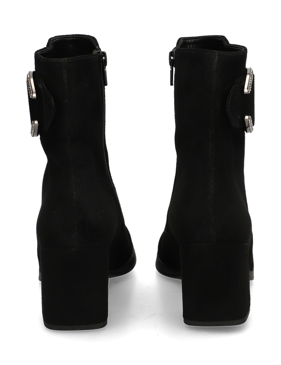 Veloursleder Stiefelette