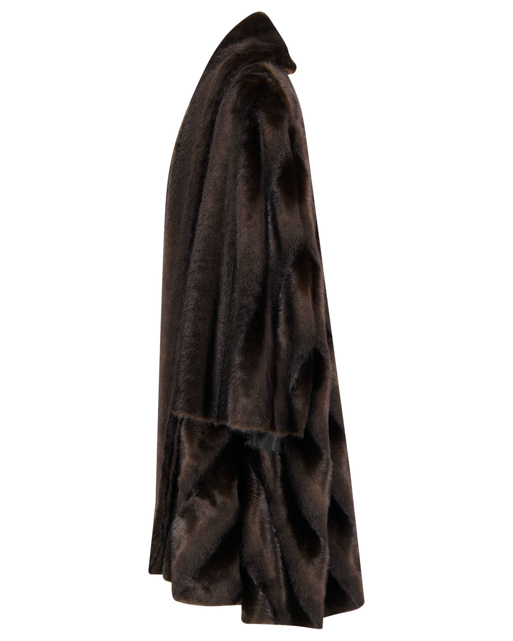 Balenciaga| Damen Kunstpelzmantel A-LINE COAT Loose Fit