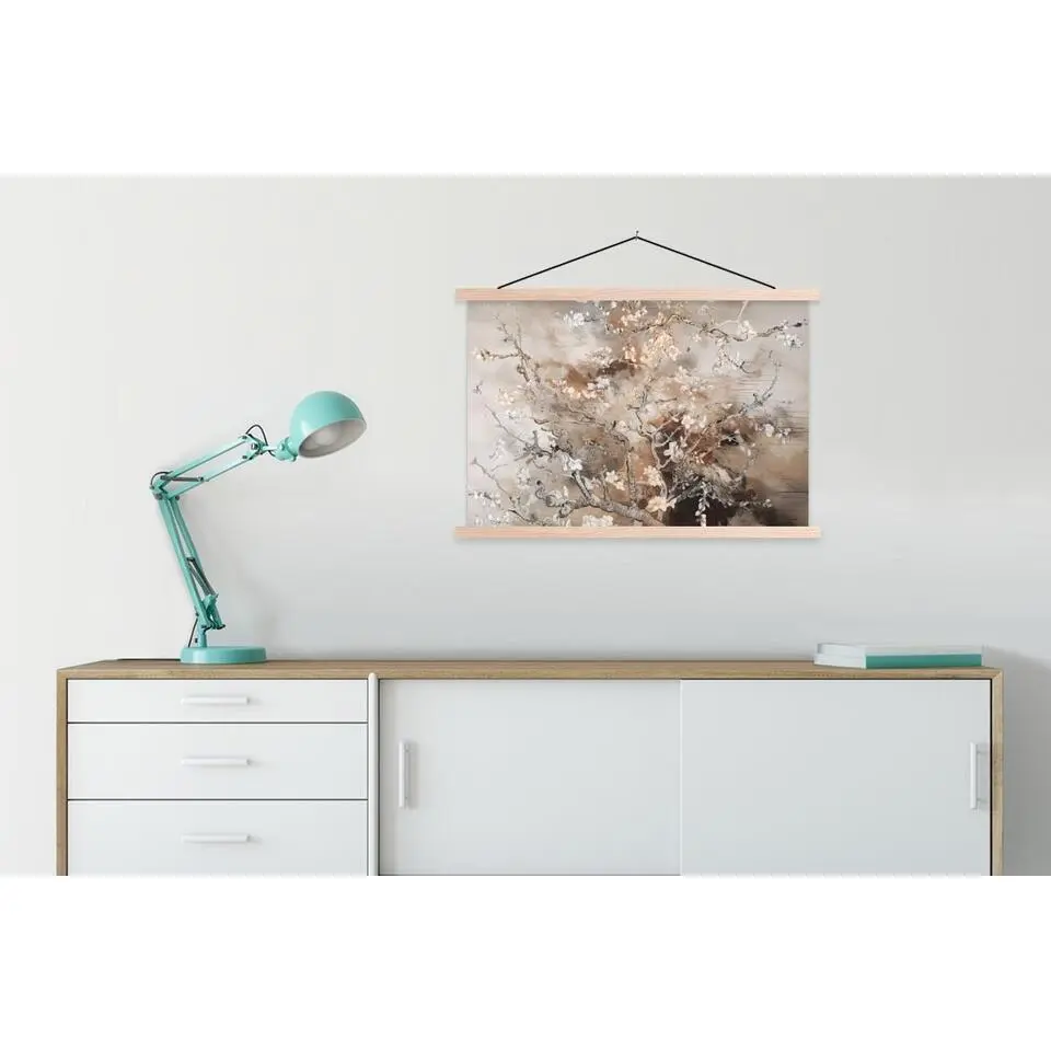 MuchoWow - Schoolplaat/ wandhanger - Amandelbloesem - Kunst - Van Gogh