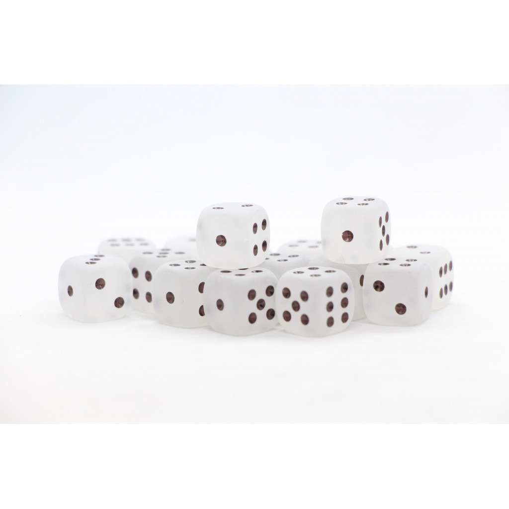 Set de 36 Dés Chessex : Frosted