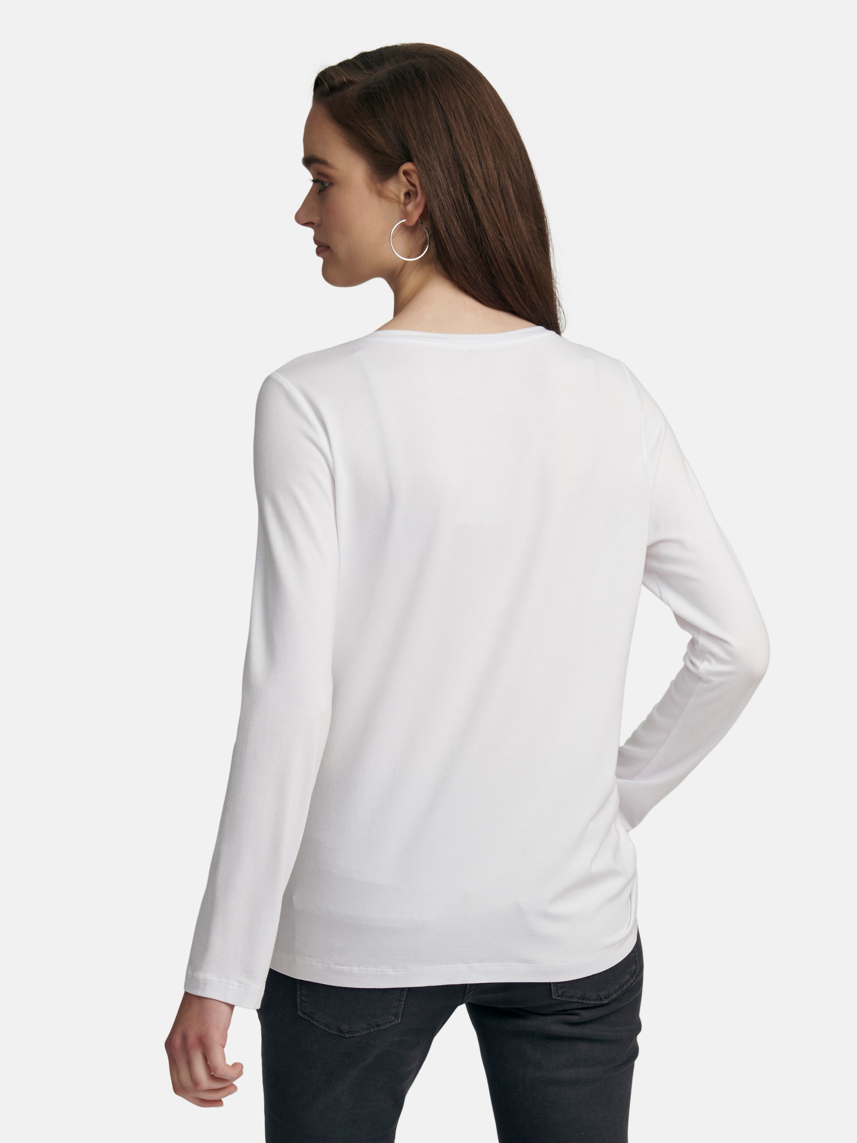 Shirt mit Rundhals-­Ausschnitt