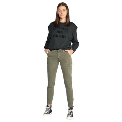 Pantalon cargo femme Army LE TEMPS DES CERISES