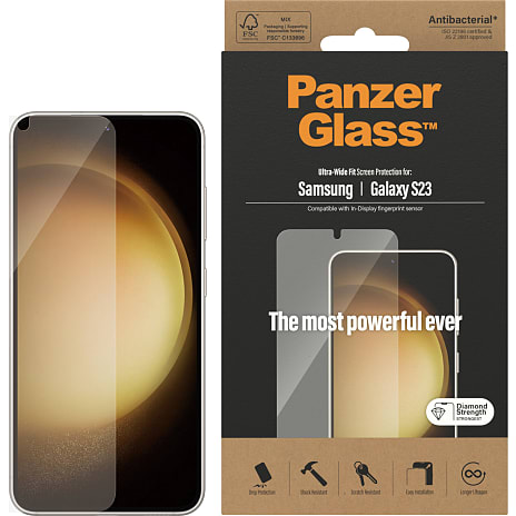 PanzerGlass skærmbeskyttelse Samsung Galaxy S23