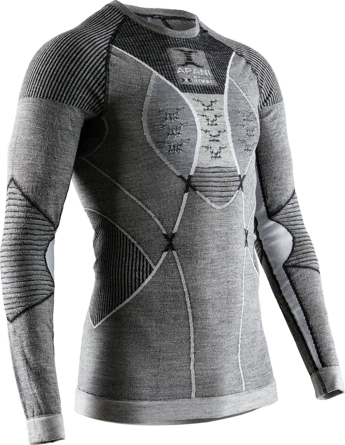 X-Bionic| Herren Funktionsunterhemd APANI 4.0 MERINO SHIRT LG SL