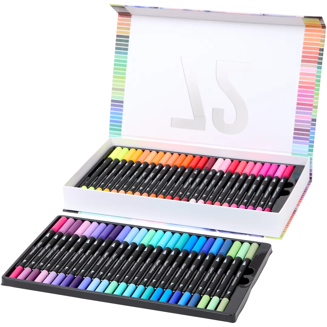 Craft Sensations twinmarkers 72 stuks