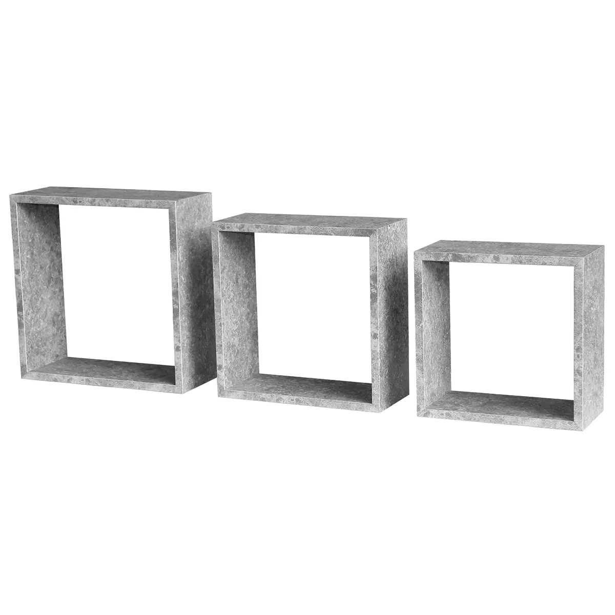 Wandboard 3 teilig Simple Grau