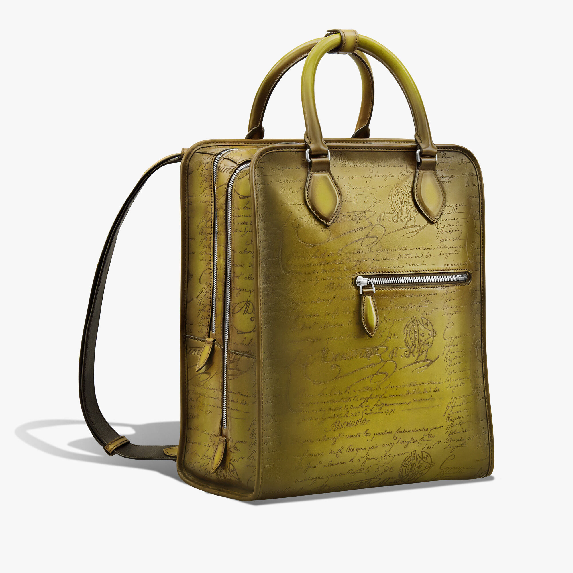 Sac A Dos Premier Jour En Cuir Scritto
