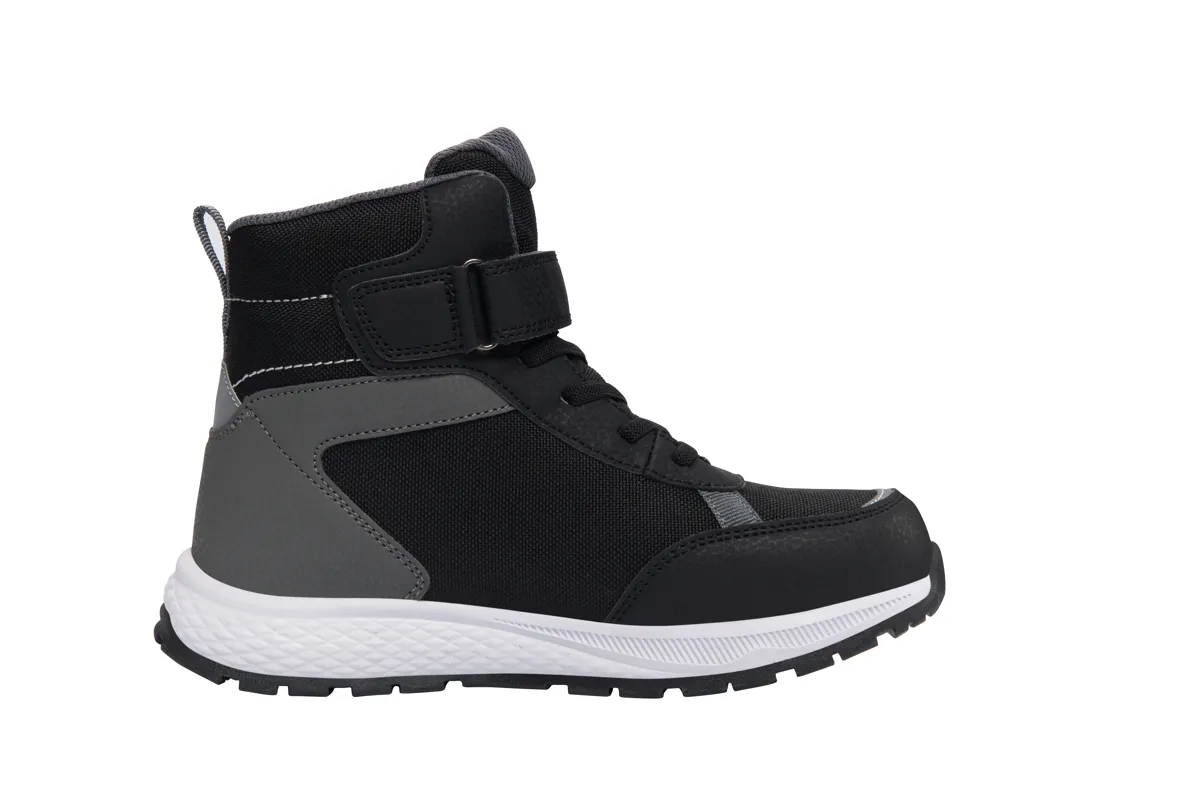 Viking Footwear Kids' Equip Sneaker Waterproof Insulated Black/Grey