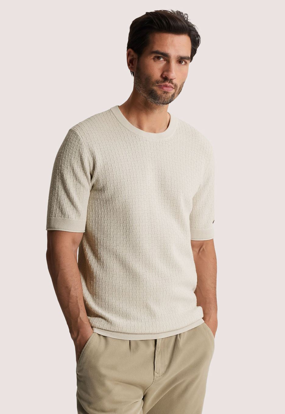 Cast Iron Allover Structure T-shirt