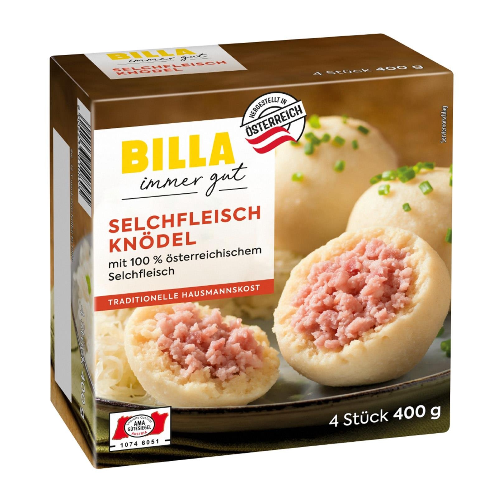 BILLA Selchfleischknödel