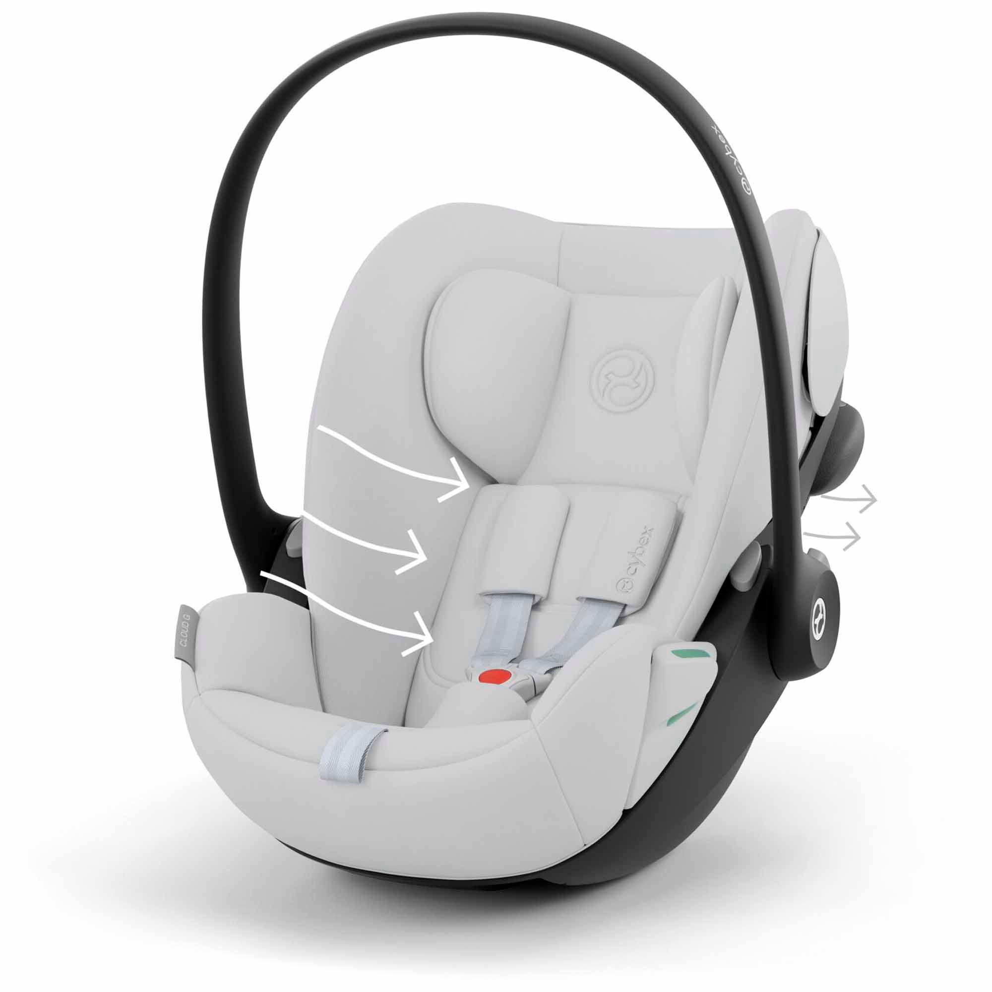 Cybex Cloud G i-Size grijs - i-size autostoelen - Prénatal