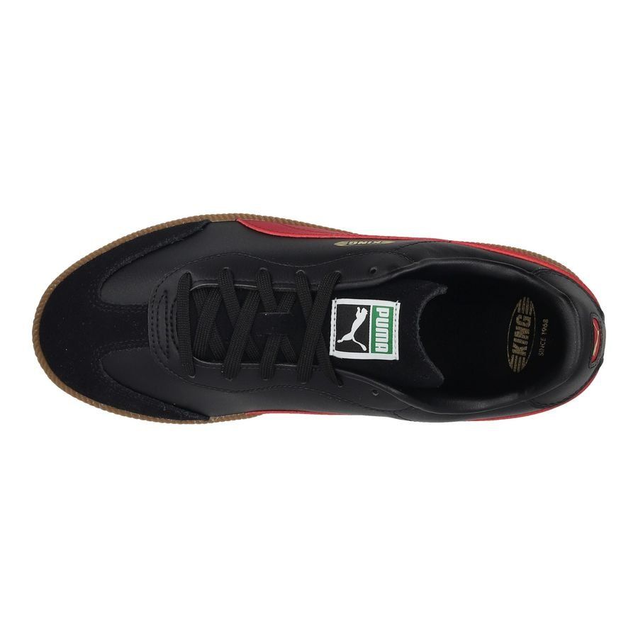 PUMA King 21 IT - Noir/Dark Crimson