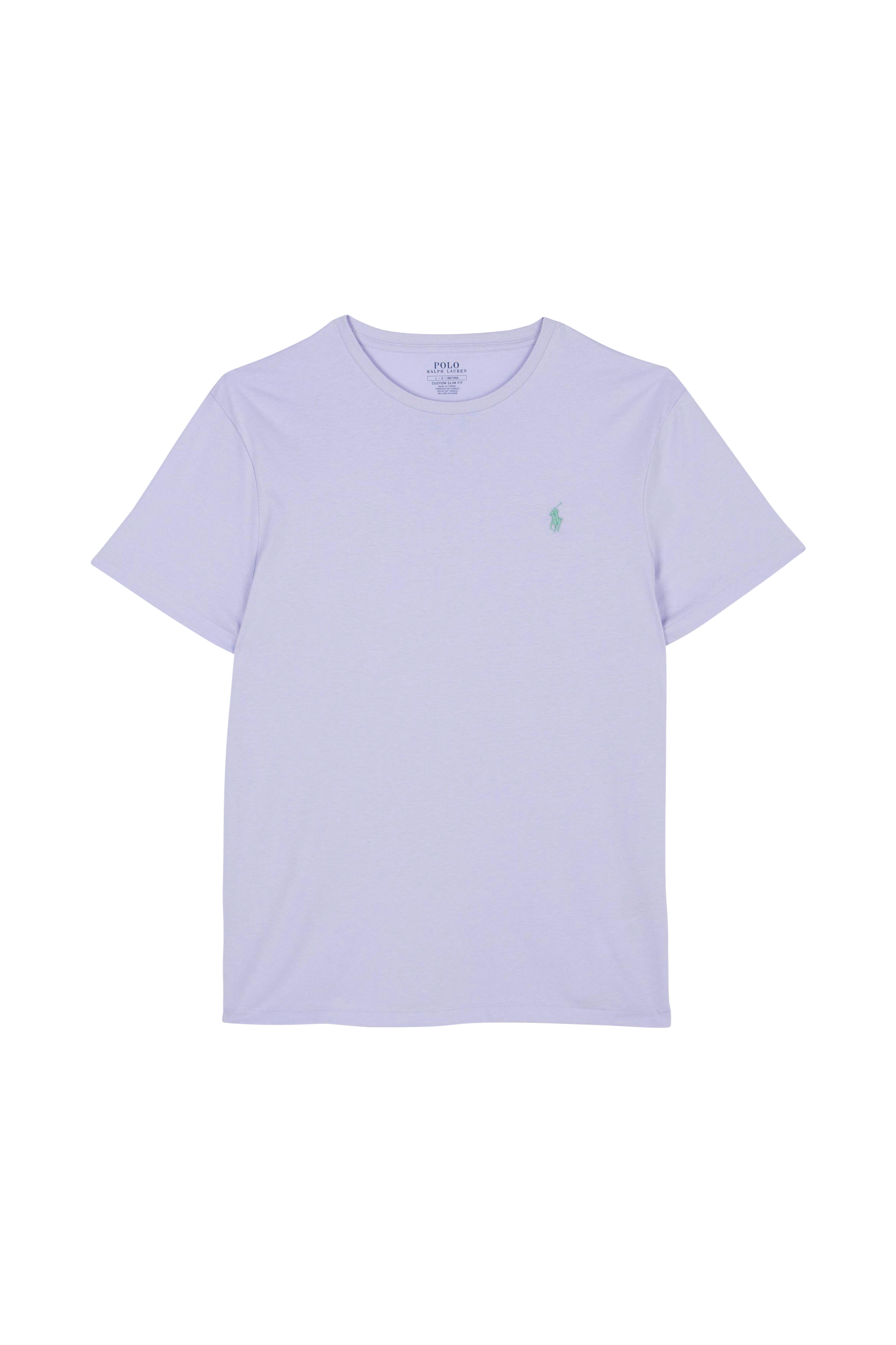 POLO RALPH LAUREN T-shirt  Custom Slim Fit Jersey Crewneck T-Shirt Violet