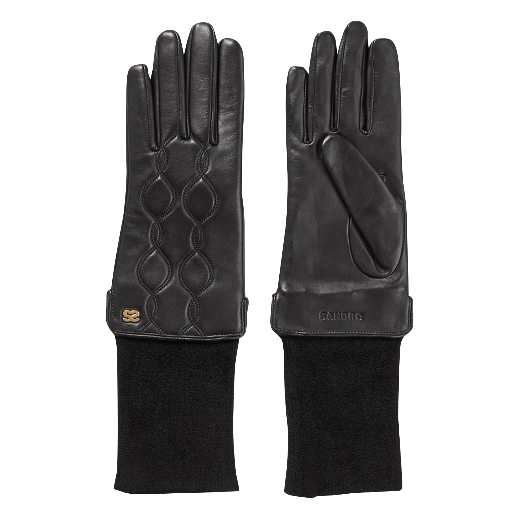 Gants en cuir| Noir