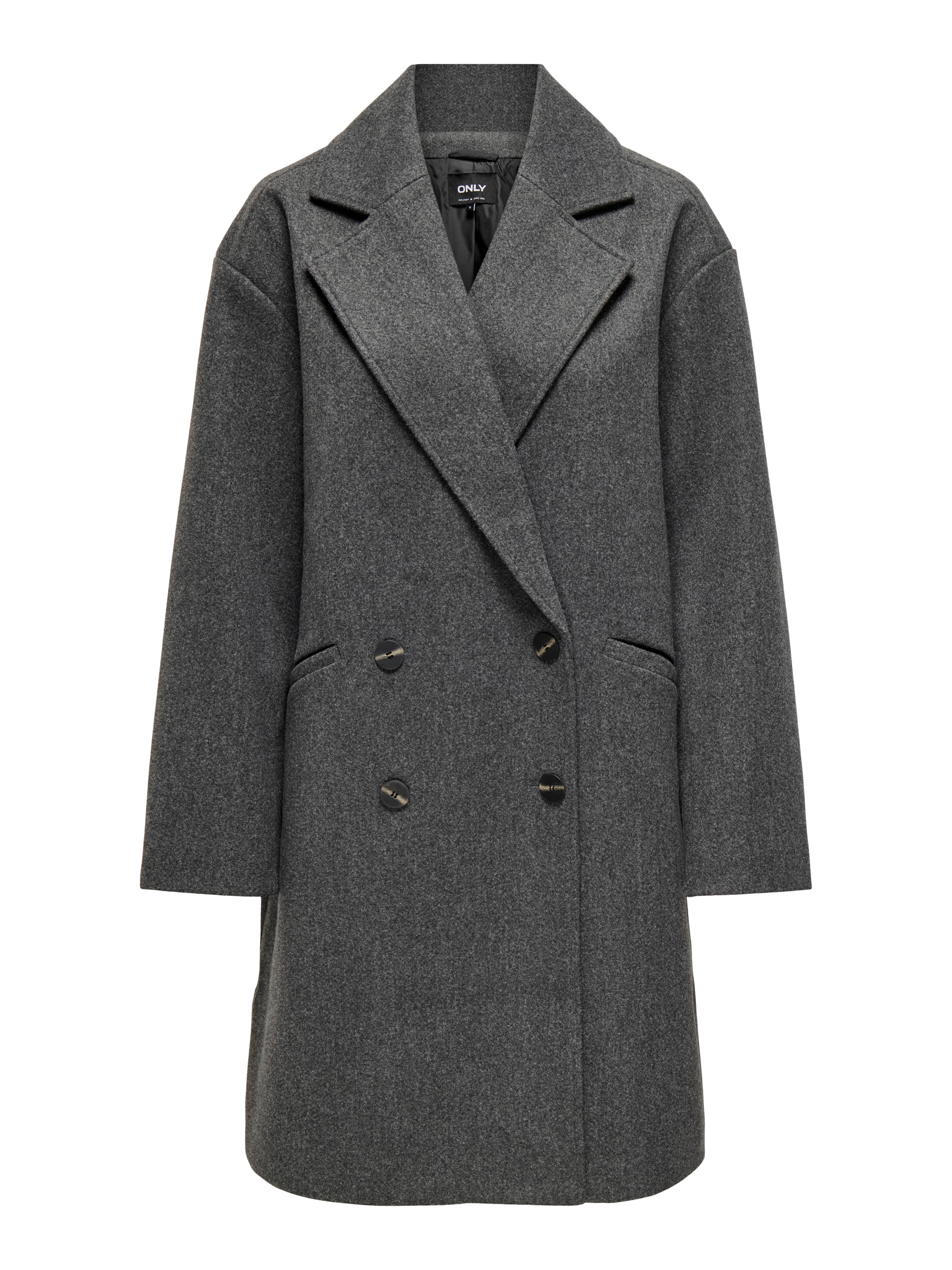ONLBLAKE Mantel Dark Grey Melange