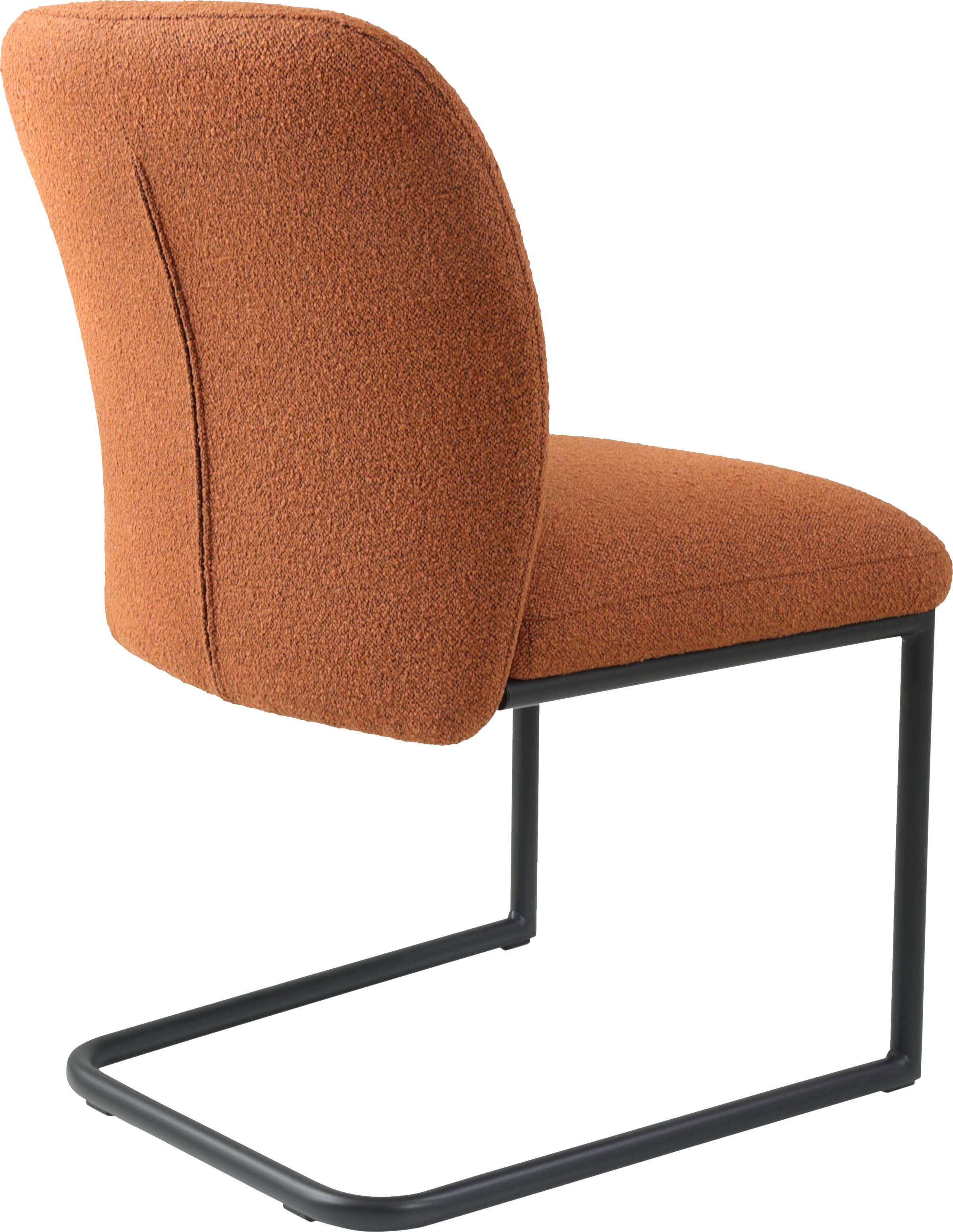 TOM TAILOR HOME Freischwinger »PEBBLE CHAIR« (Set) 2 Stk.Esszimmerstuhl, Freischwinger, 140 kg belastbar, Rundrohrgestell