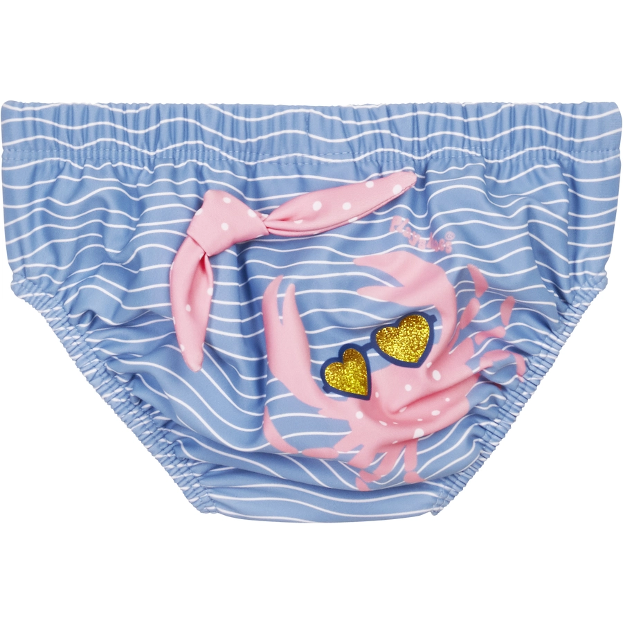 Playshoes UV-Schutz Windelbadehose Krebs blau-pink