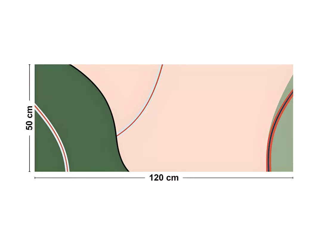 Tapis Vinyle Médium l 50xL120cm - Allure - Vinyle