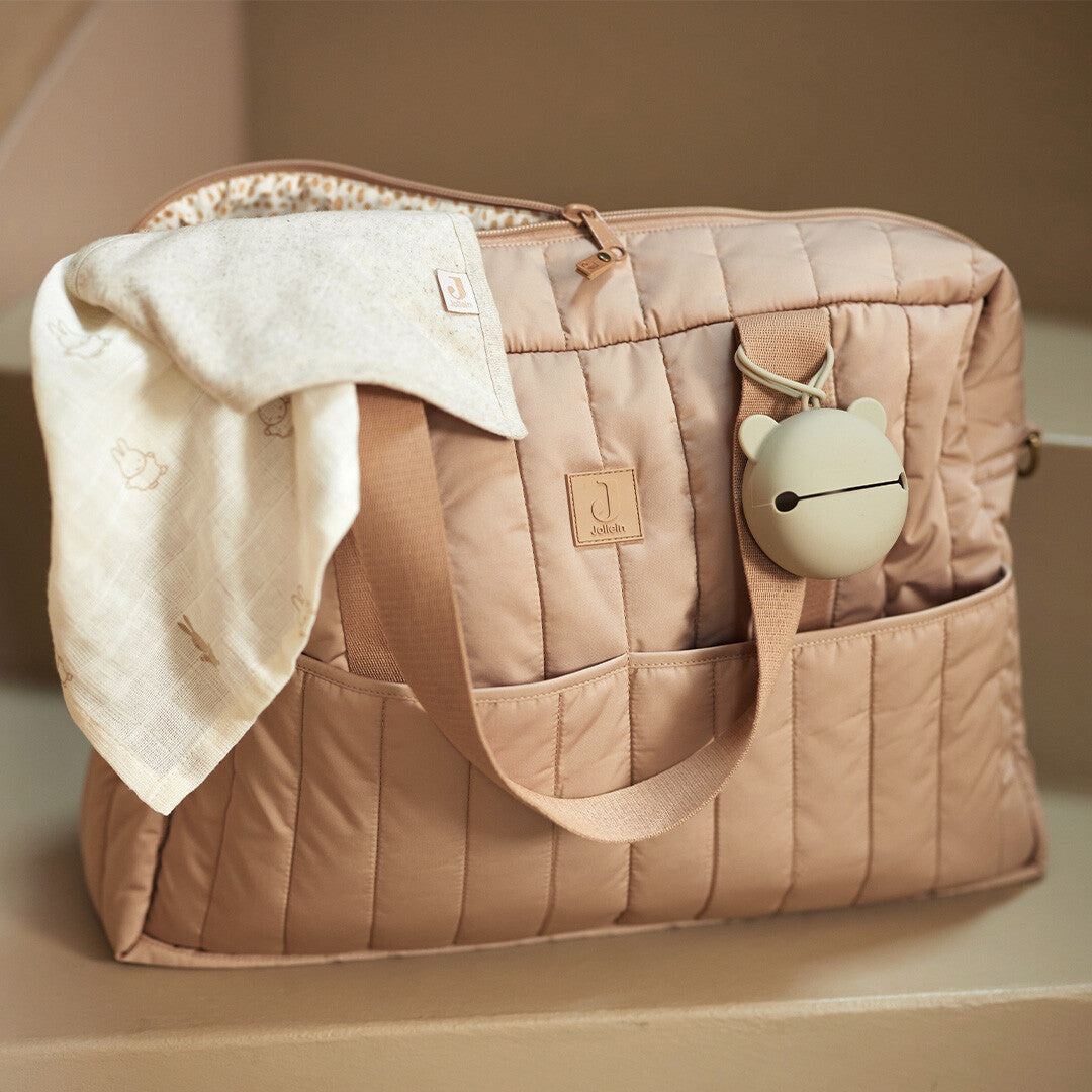 Jollein speenhouder - olive green