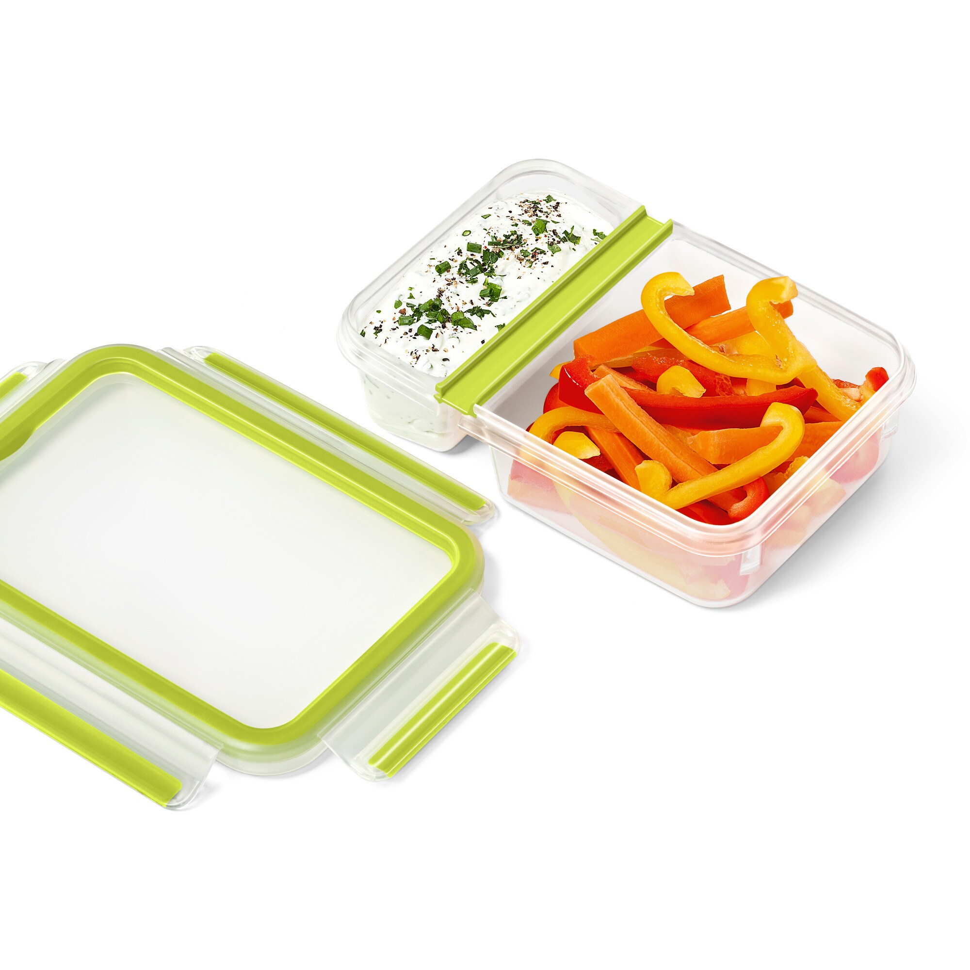 Emsa Lunch-Box CLIP & GO Joghurtbox 0,6 Liter