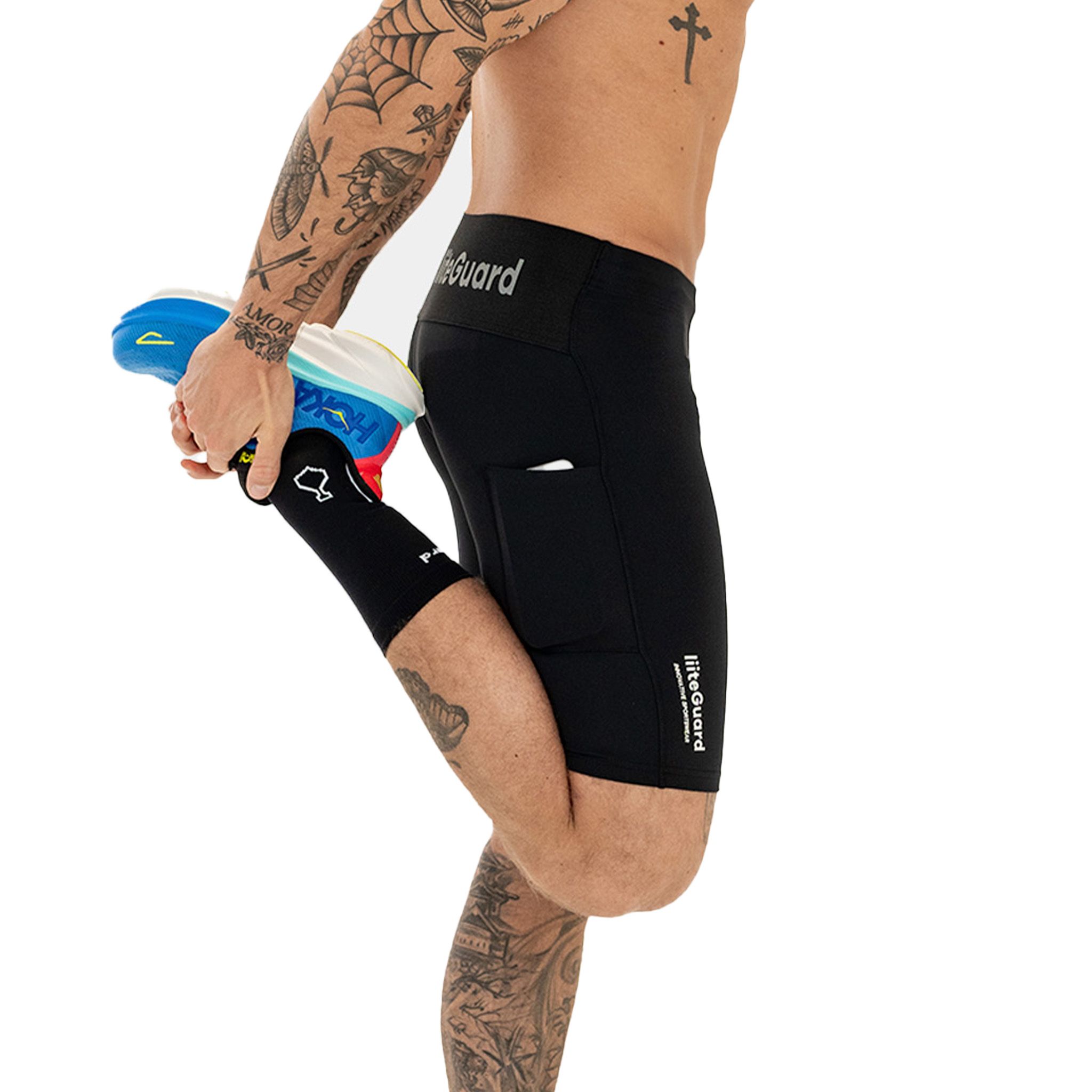 liiteguard glu tech korte traeningstights herre 1140 lg1013 black