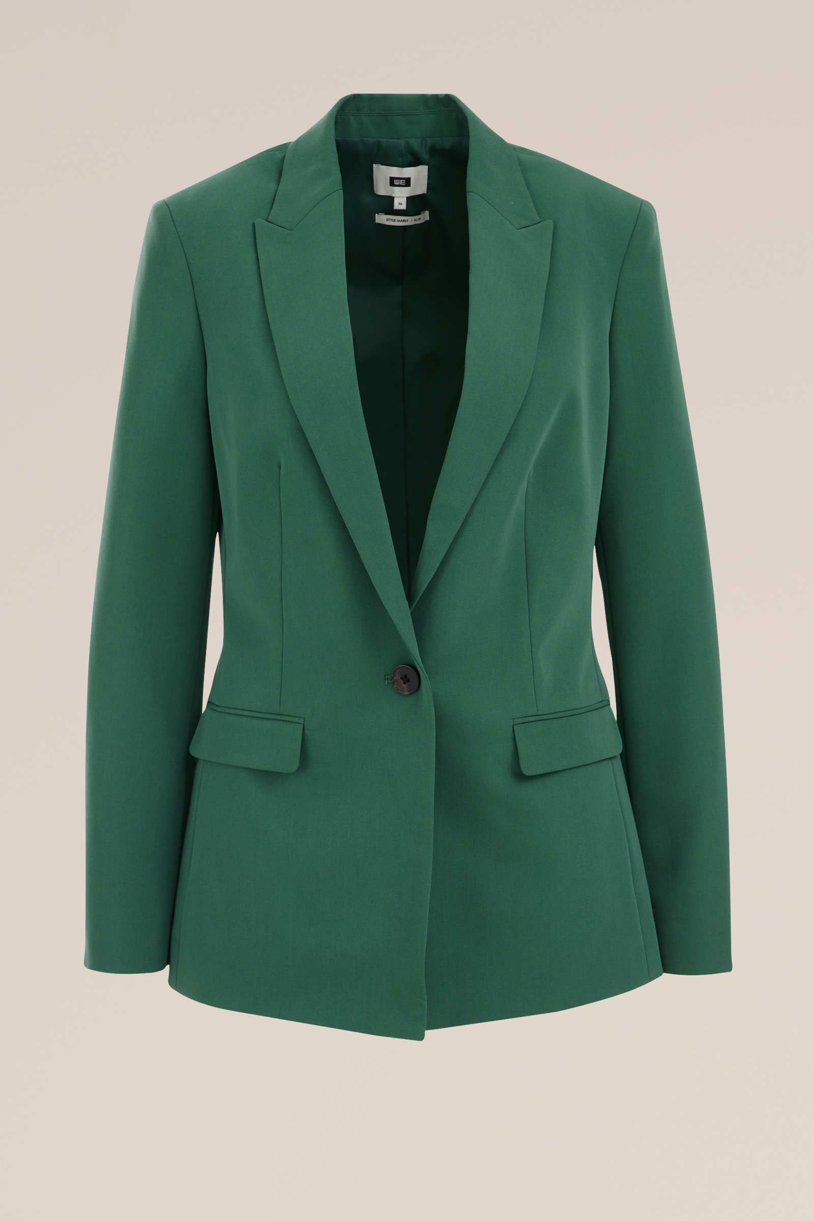 getailleerde blazer WE Fashion Legergroen