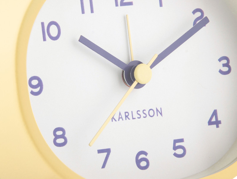 Alarm Clock Cheeky Oval KA6025LB Soft blue