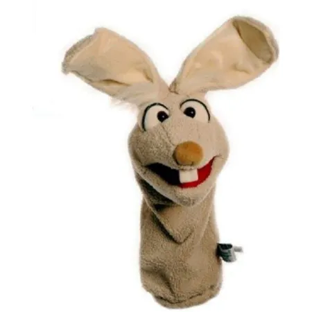 Living Puppets Quasselwurm Hase Mampfred, 40cm
