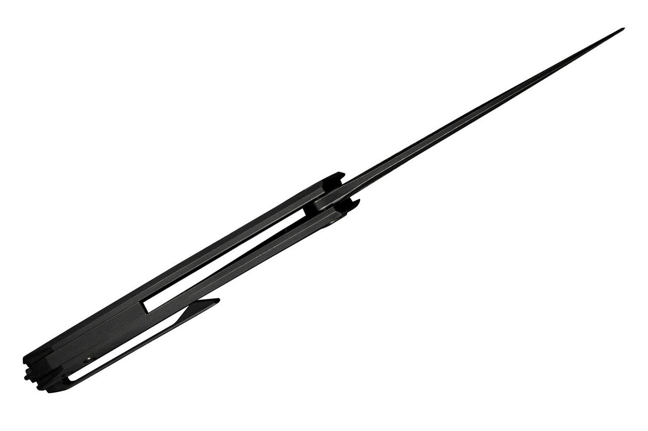 WE Knife Acuminal WE23070-1 Black Vanax, Black Titanium, zakmes