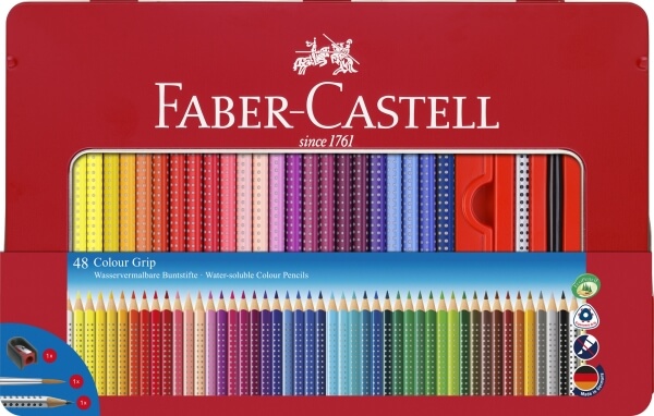 Buntstift Colour Grip 48er-Metalletui