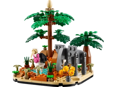 LEGO Afrikaanse savanne diorama (40784)