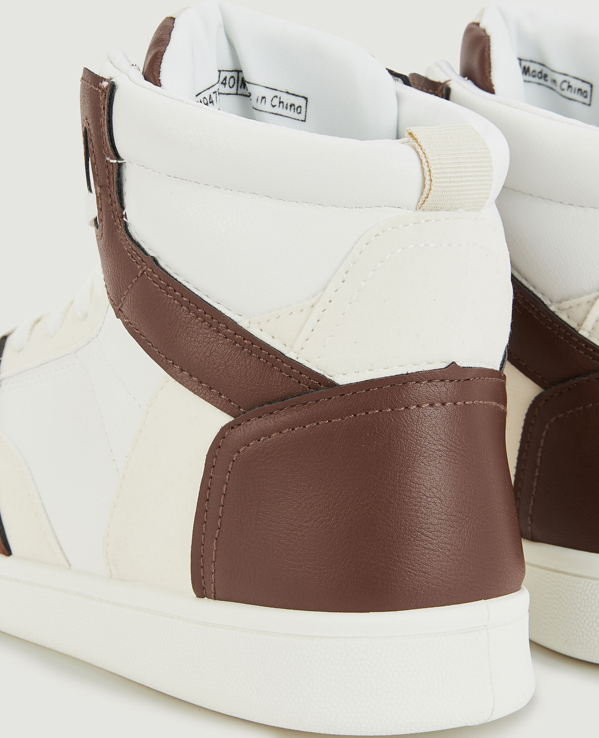 Sneakers montantes - Marron