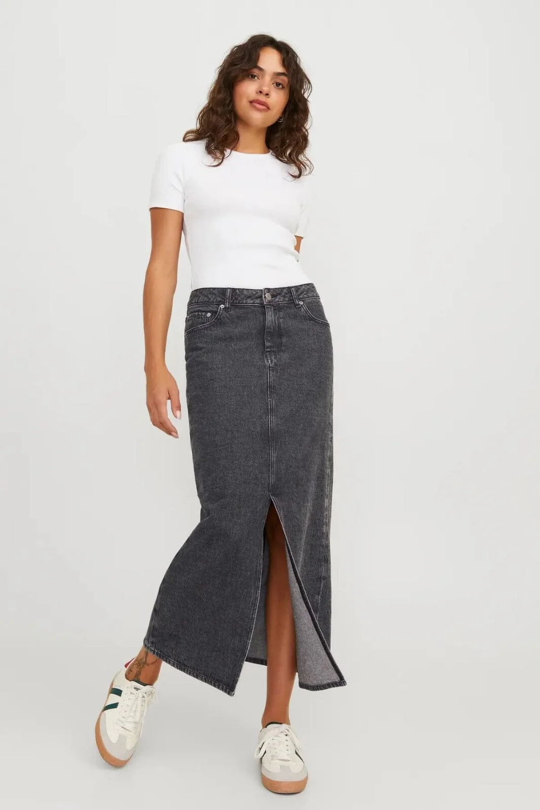 Jjxx Jxaura Long Denim Skirt Aw Sn