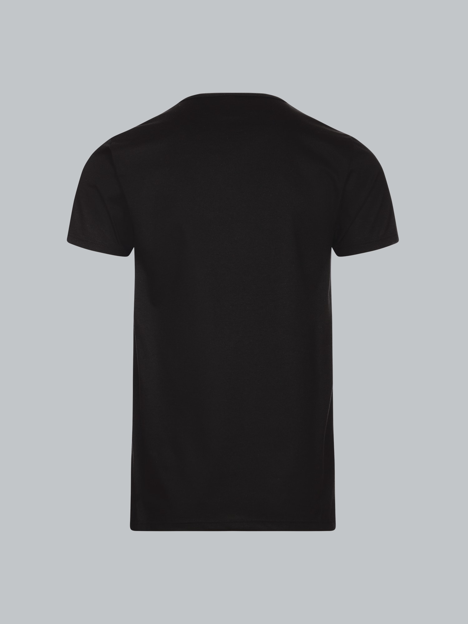 V-Shirt Slim Fit Schwarz