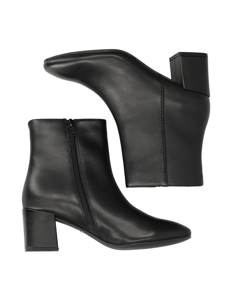 Glattleder Stiefelette