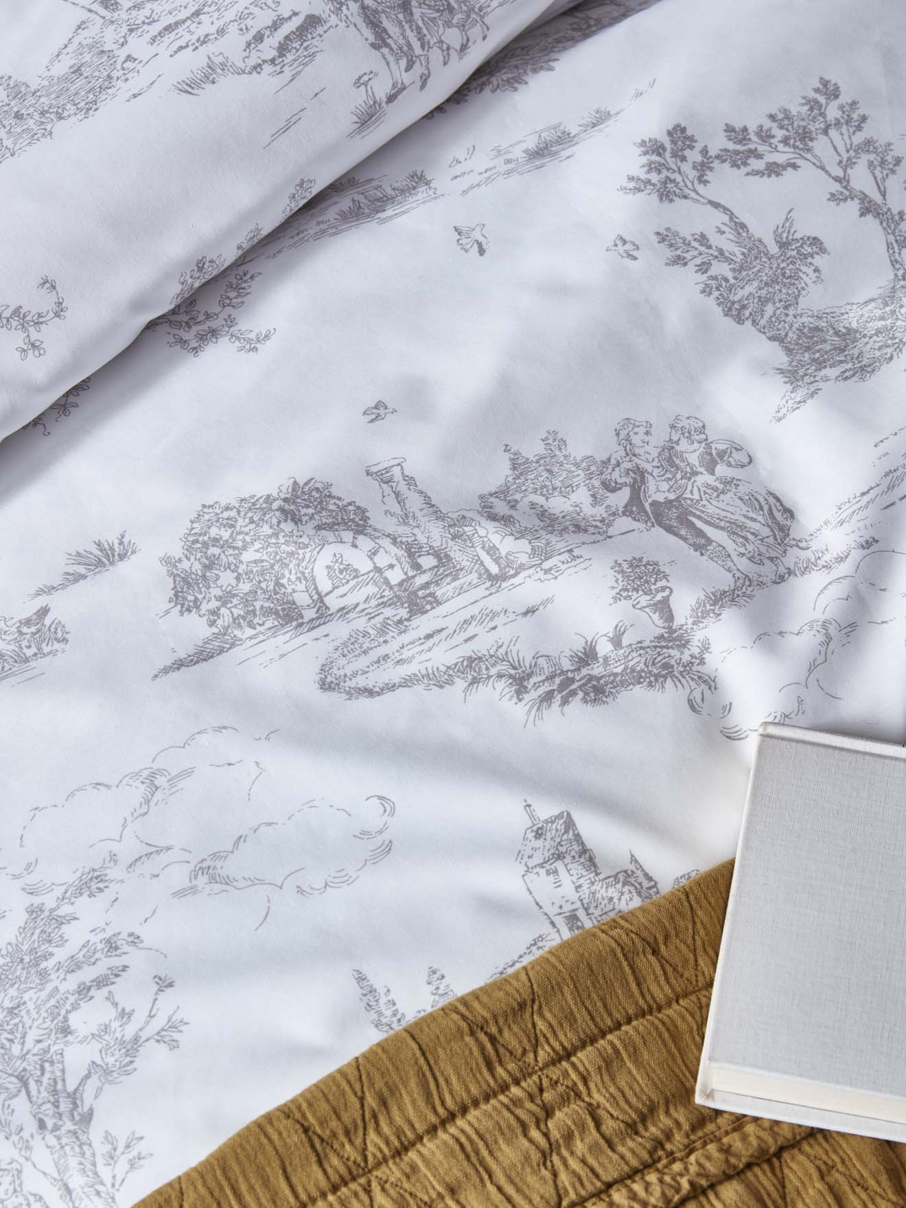 Housse de couette percale de coton 