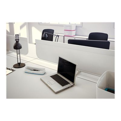 Leitz MyBox - Boîte de rangement format long - blanc/bleu
