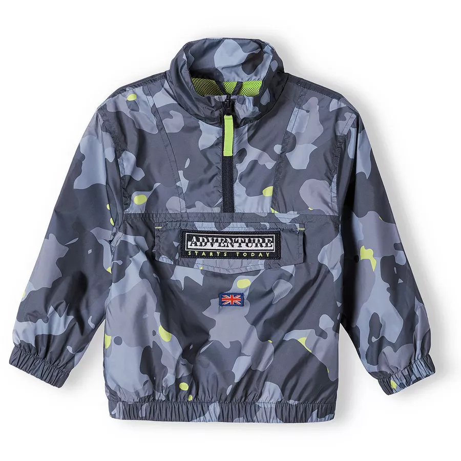 MINOTI Windbreaker SchwarzGrau