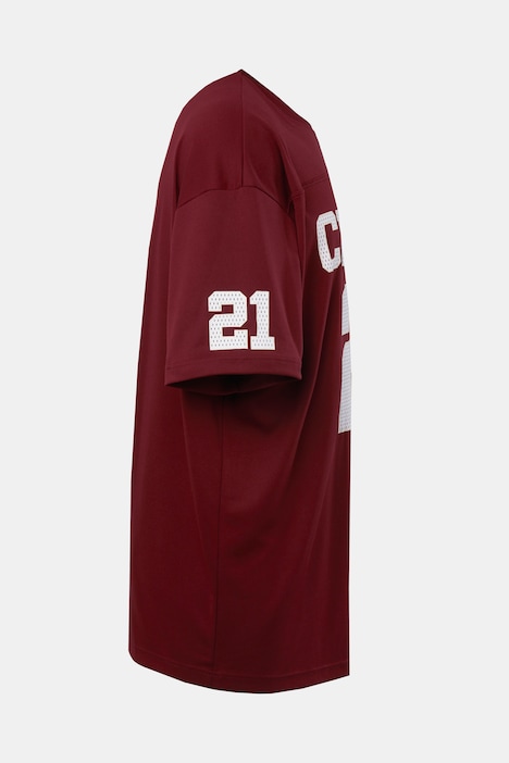 STHUGE T-Shirt, Halbarm, oversized, Mesh, Football-Print, bis 8 XL