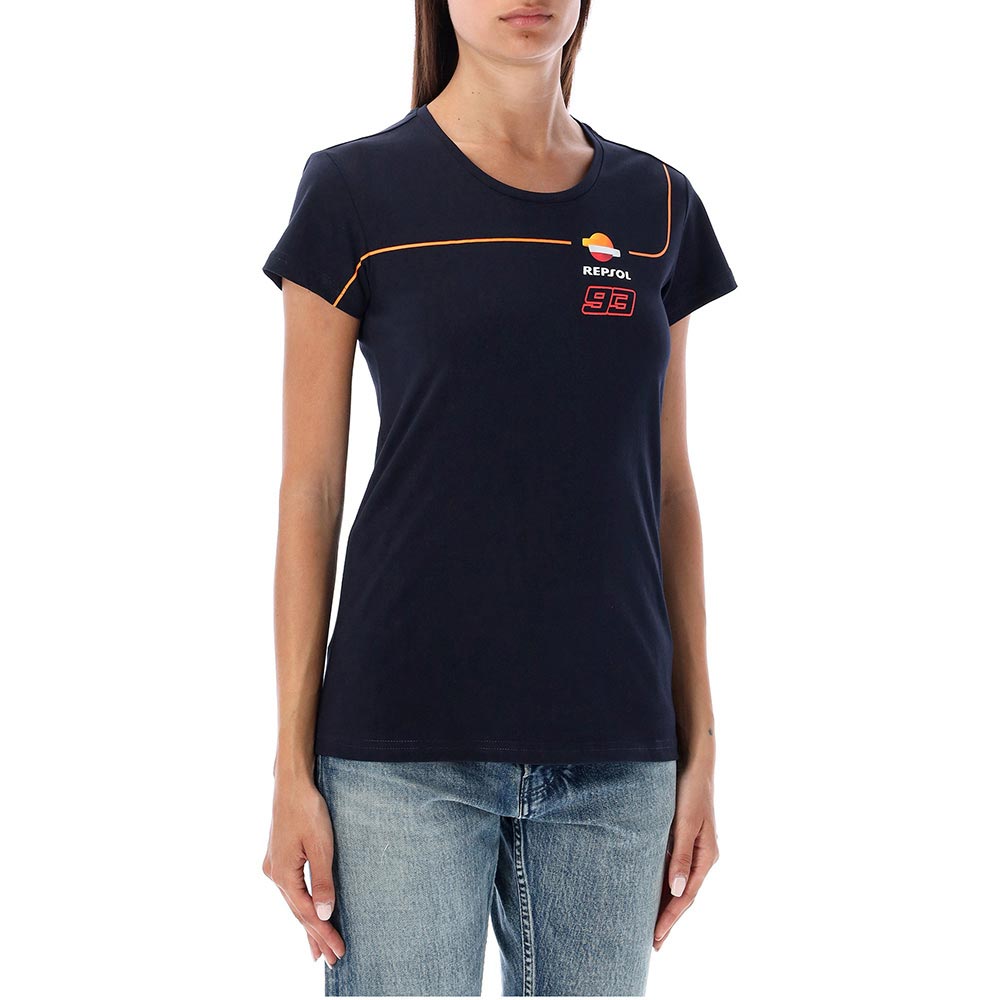 marc marquez - T-shirt femme Dual 93 Repsol Bleu