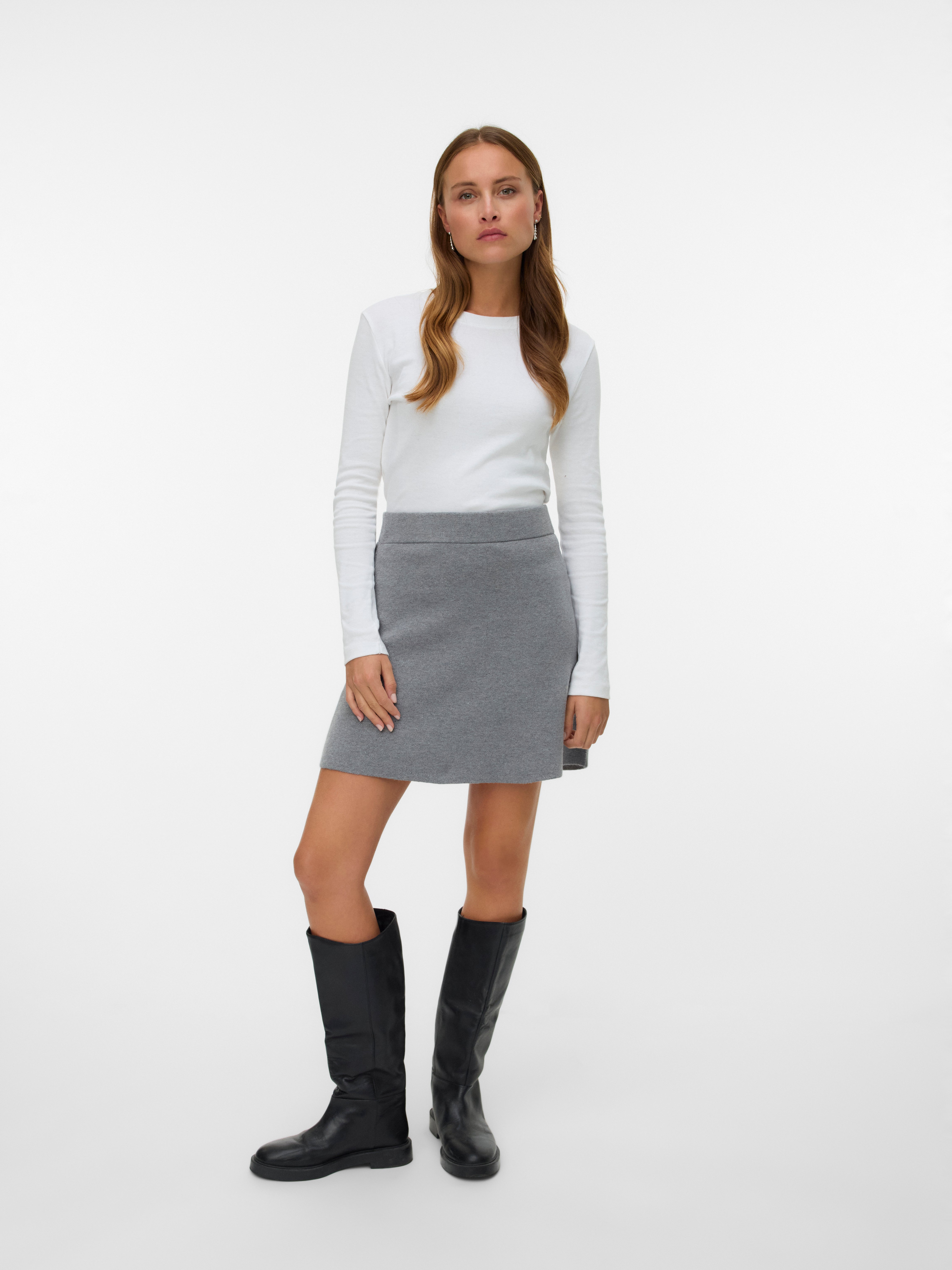 VMSABA Mid waist Korte rok