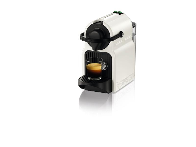 Krups Kaffeemaschine Nespresso Inissia XN1001 Weiss Kapselmaschine