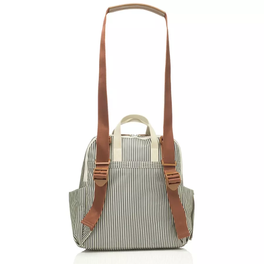 Babymel Wickelrucksack ECO Robyn Navy Stripe