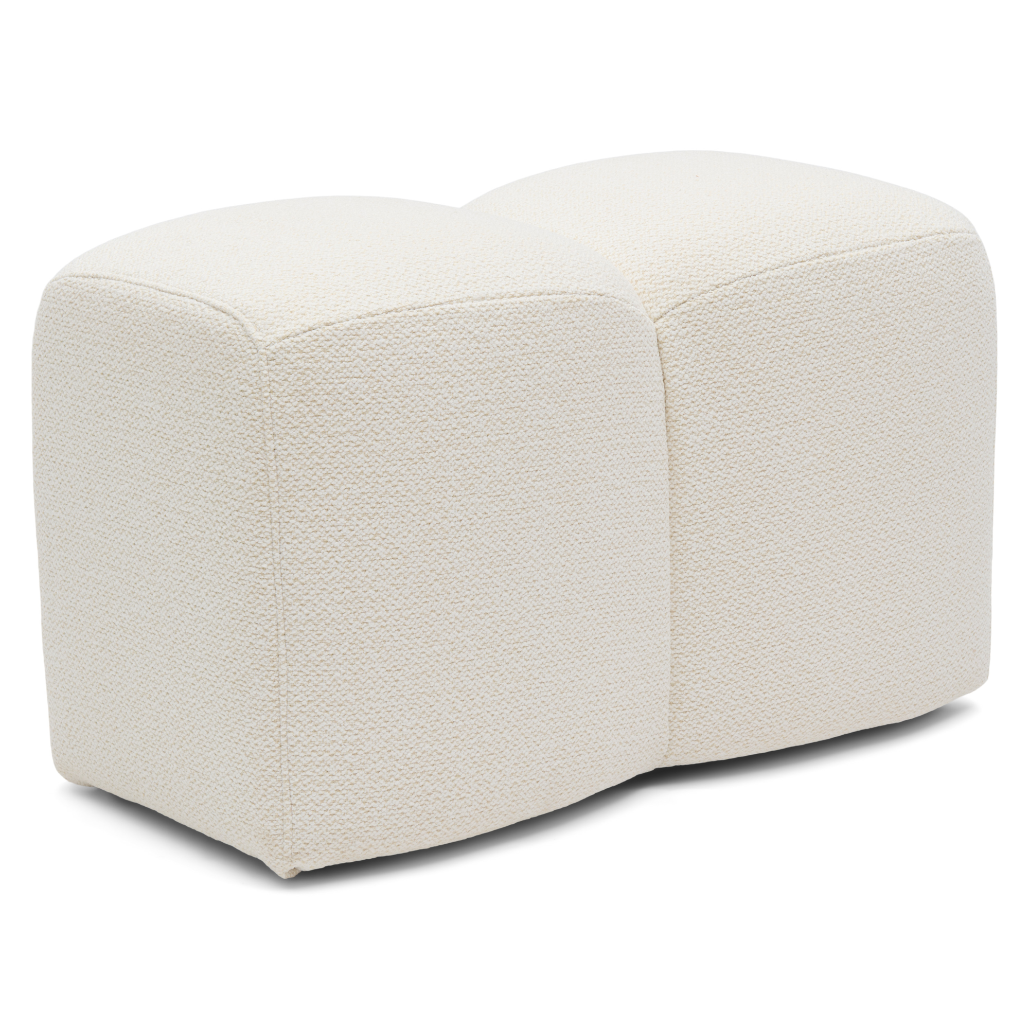 Eetkamerbank Clay rhytm ivory 80 cm