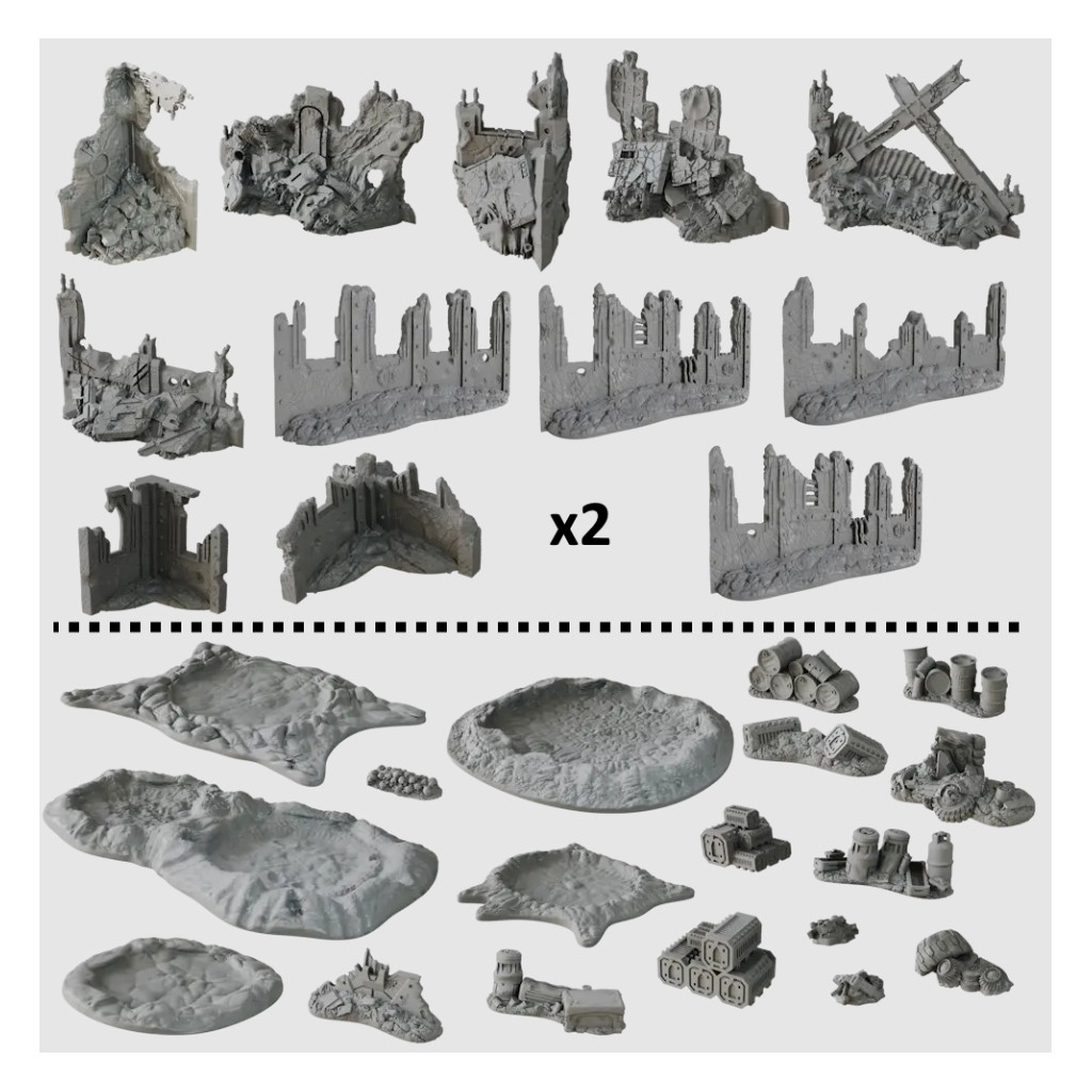 Terrain Crate: Sci-Fi Terrain - Armageddon Sector