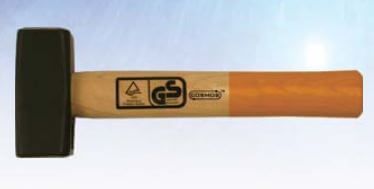 Vuisthamer 1.25 kg zwart met hickory steel